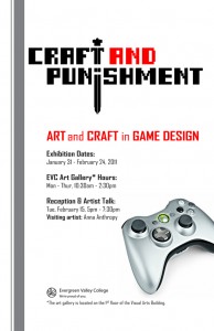 Craft and Punishment flyer